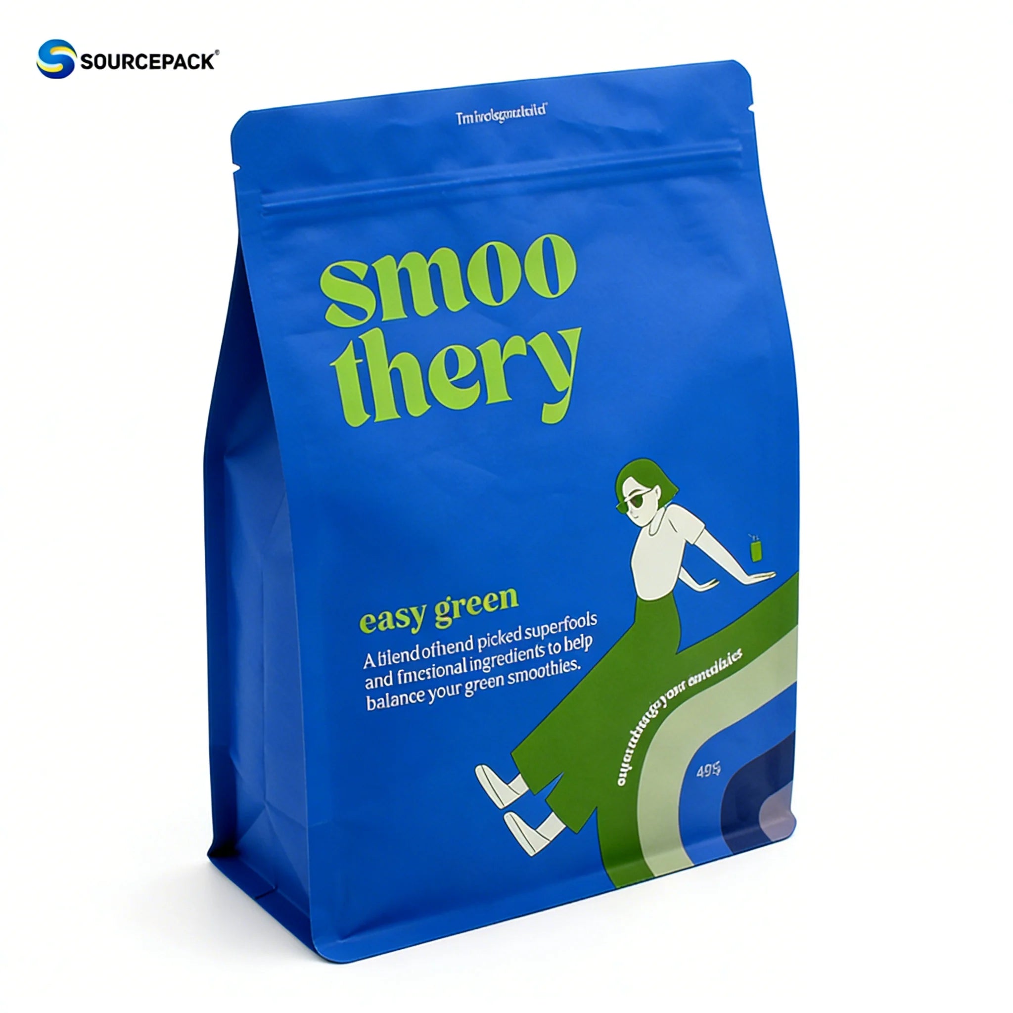 Wholesale Gravure Printing Custom Smell Proof Coffee Bean Pouch Digital Printing 250G Flat Bottom Ziplock Bags with Air Valve