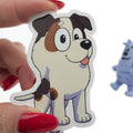 Bright Color Strong Mix Pack Cartoon Animal Fruit Food Theme Kids Reward Daily Use Decorative Sticker