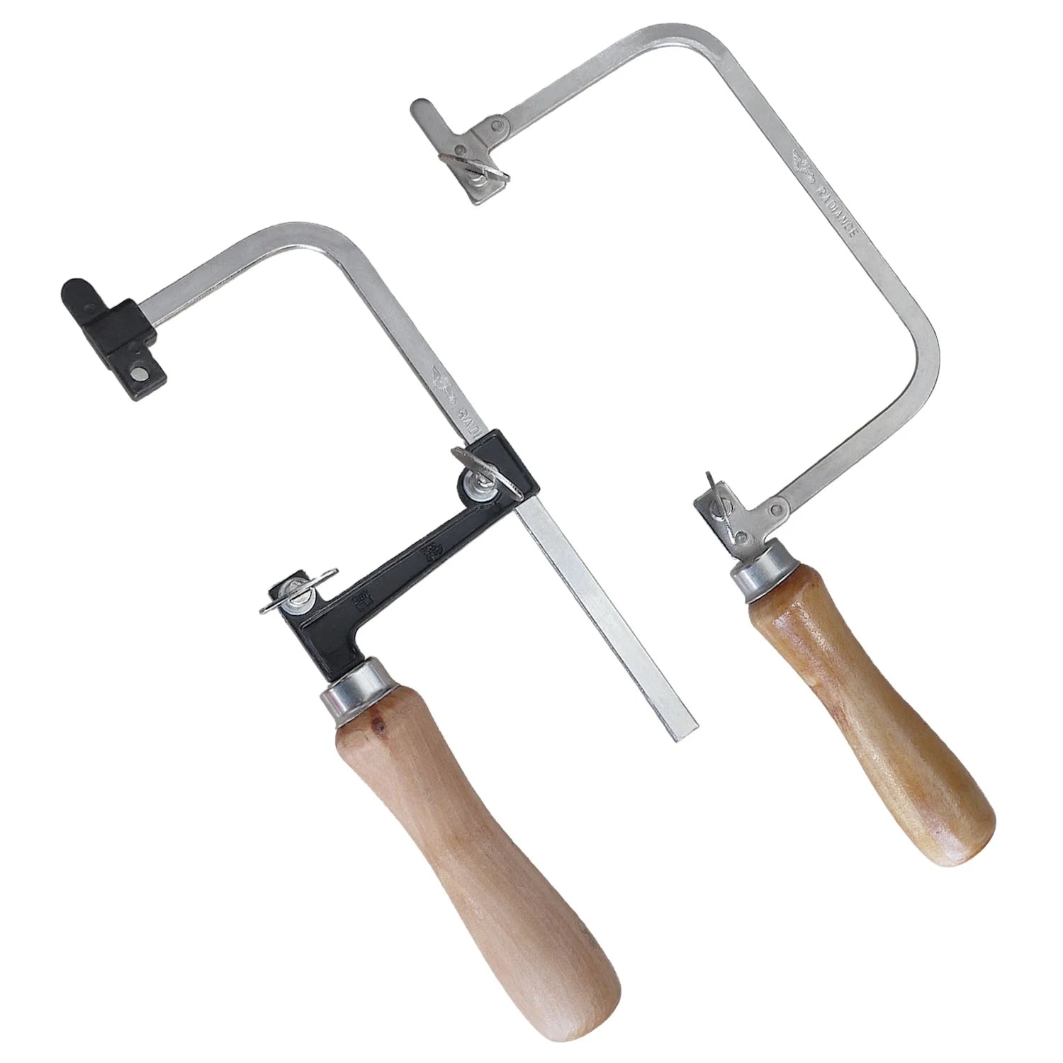 Premium Wood Handle Coping Saw Bow Adjustable Fixed Frame Fine Cut DIY Saw Precision Metal Cutting Jewelry Making Tool