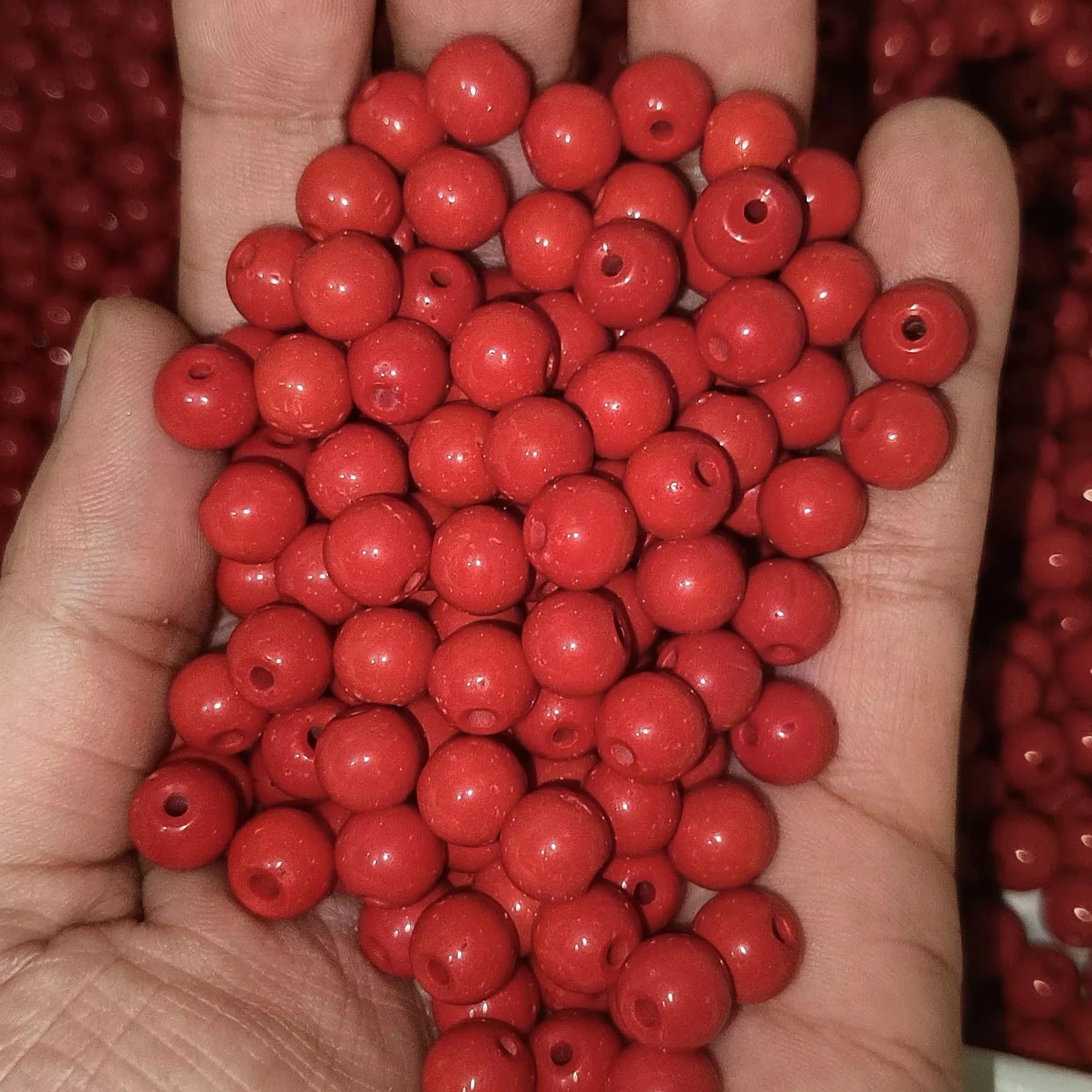 Custom made Rustic Antique Finish Glass Classic Beads for Jewelry & Crafts Ideal for Jewelry designers crafters and bead stores
