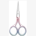Professional Multicolor Stainless Steel Grooming Scissors Personal Care Fine Straight Tip for Facial Hair Hair Extension Tools