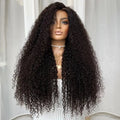 Kinky Curly Kinky Coily Human Hair hd Full Lace Frontal Wig 100% Virgin Hair Kinky Human Hair Afro Wigs for Black Women