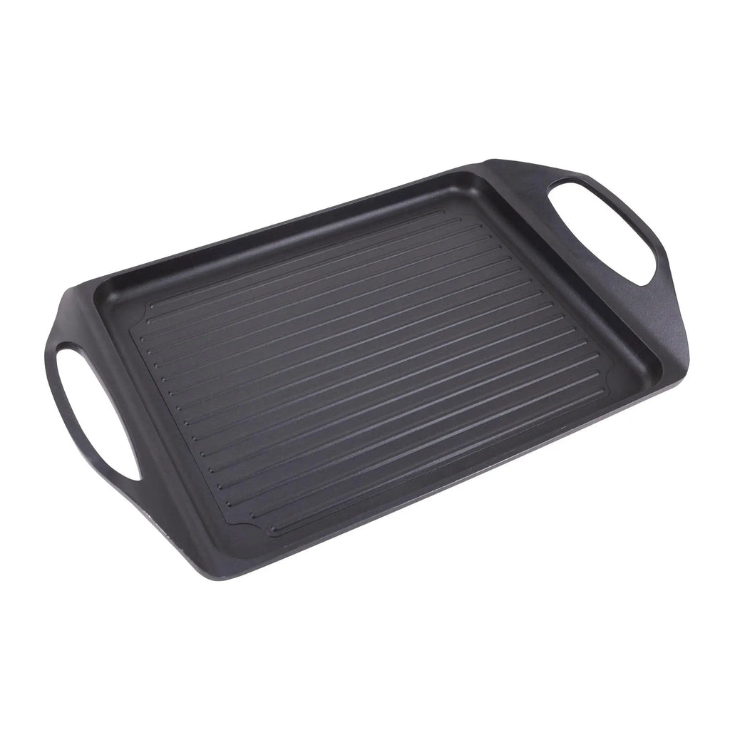 San Ignacio AGROS 34x26cm Cast Aluminum Grill Plate Black