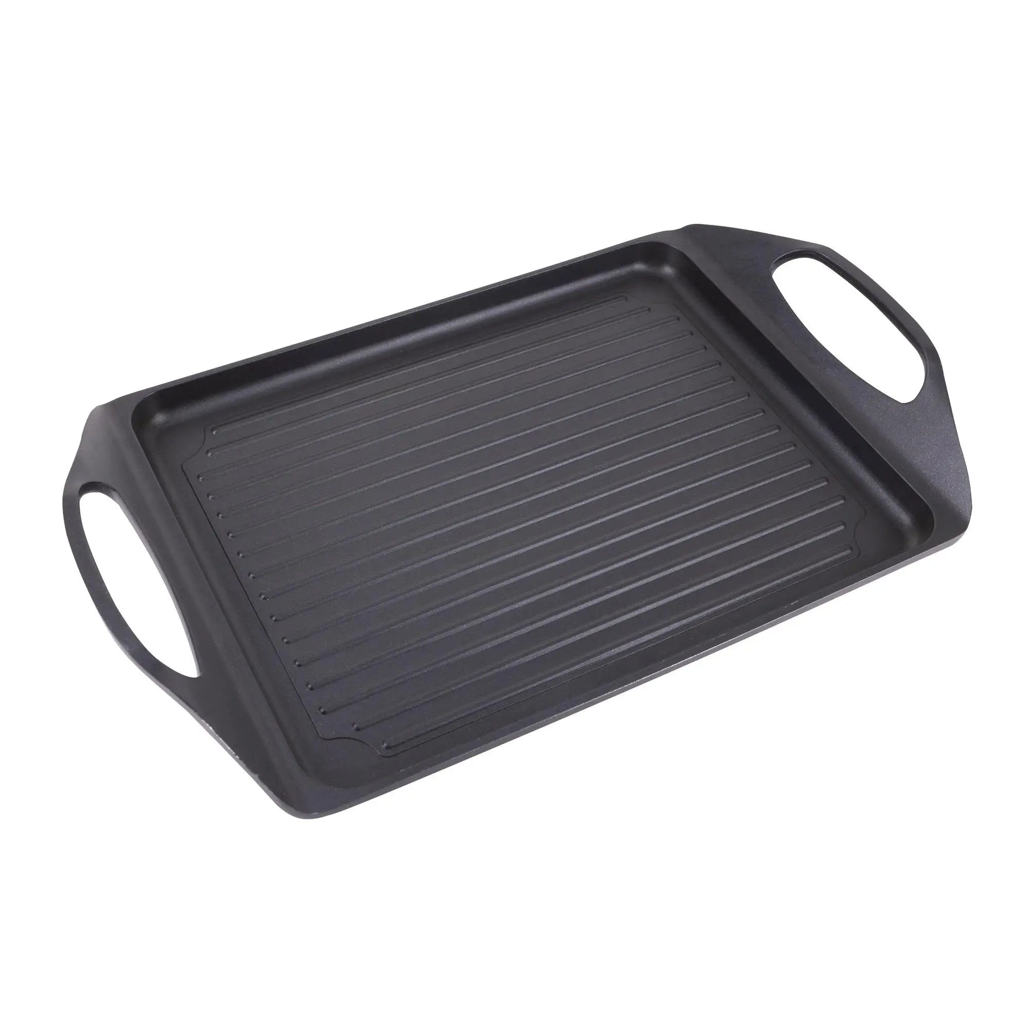 San Ignacio AGROS 34x26cm Cast Aluminum Grill Plate Black