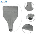1/4" Aluminum Alloy Air Knife Nozzle High Impact Flat Fan for Sandblasting & Dust Suppression