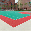Enlio ProCourt PP Modular Tiles - All-Weather Outdoor Sports Flooring for Basketball Badminton & Multi-Sport Courts