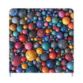 Backdrop Banner Stand Aluminum Alloy Frame Tension Fabric Graphic Material Dye Sublimation Printing for Trade Show