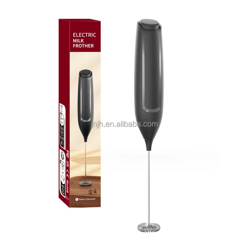 Handheld Milk Frother Battery Operated   Coffee Milk Frother With Stand
