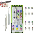 Dental Implant Screw Driver Kit Universal Prosthetic Kit Torque Wrench Screwdriver Hex Hand Driver Tool