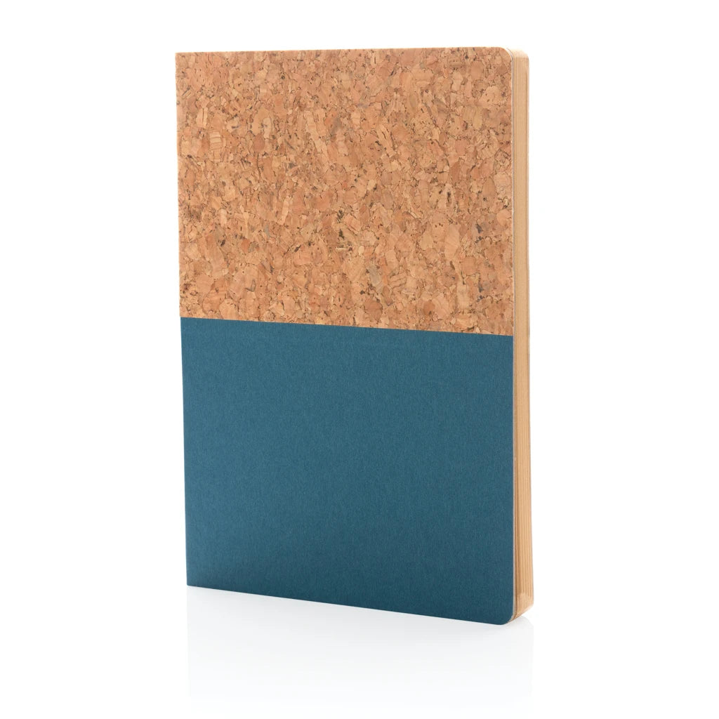 Promotional A5 Cork and Kraft Notebook