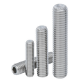 DIN916 SS304 Stainless Steel M3 M4 M5 M6 M8 Hex Socket Grub Screw Cup Point Set Screws