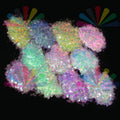 Iridescent Eco Friendly Chunky Glitter Bubble Beads Mix Hexagon Sequins Custom Size Nail Art PET Craft Festival Body Face Makeup