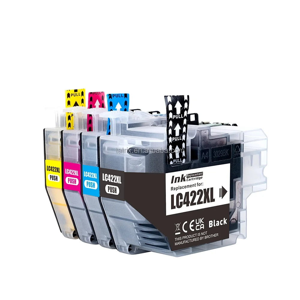 Tatrix Premium LC422XL LC422 Color Compatible Printer Ink Cartridge for Brother MFC-J5340D /MFC-J5345DW /MFC-J5740DW
