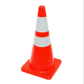 WINALL PVC Plastic Soft Reflective Flexible Road Street Safety Warning Traffic Cones Model YS1021-7