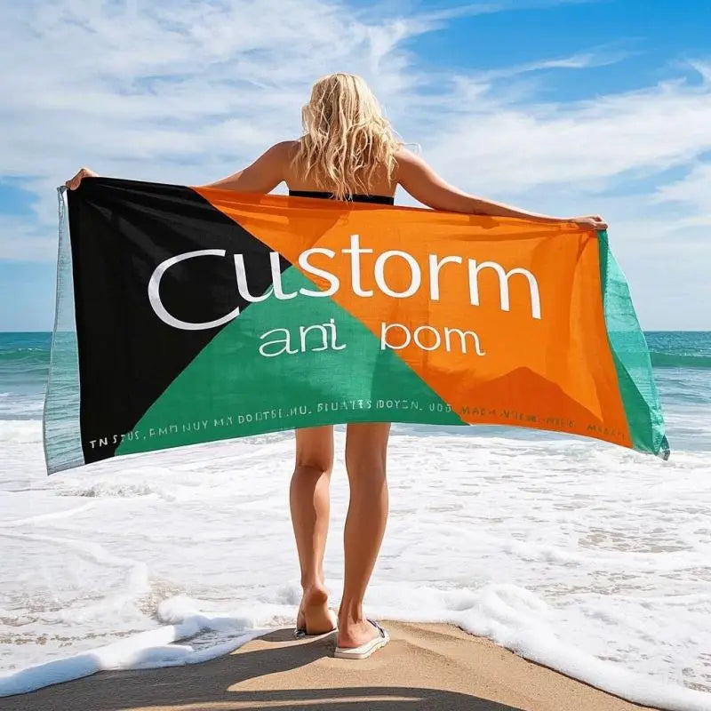 Hot Personalized Printing Promotion Beach Towel Microfiber Gym Towel Sand Free Towel