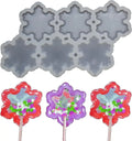 1PC Cartoon Lollipop Silicone Mold Snowflake Handmade Candy Mould Cake Decorating DIY Making Tool