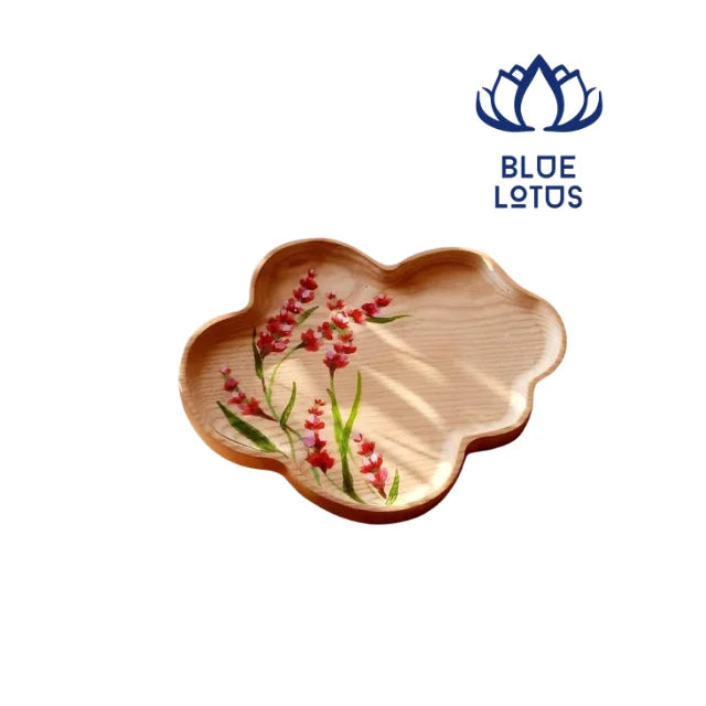 Blue Lotus Farm's Eco-Friendly Customized Wooden Dish Dinnerware Set Charmingly Wonderful for Restaurants Direct From Vietnam
