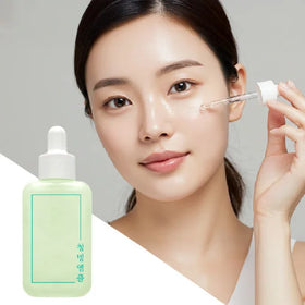 REDDFRESH Herbal Green Apple Extract AHA Vegan Face Ampoule Firming Pore Shrinking Tightening Oil Control Serum Hydrating for