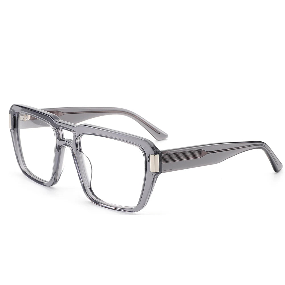 FEROCE Unisex Square Solid Pattern Full Rim Optical Eyeglasses Frames Quality Custom Popular Design Daily Wear
