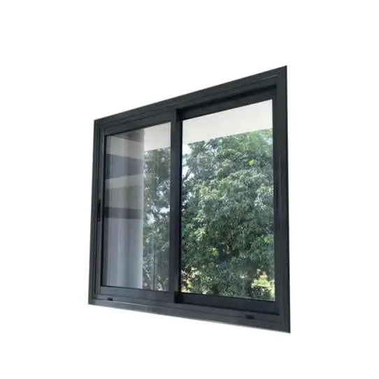 Modern Home Horizontal Sliding Windows Stainless Steel Magnetic Folding Screen Easy Clean Sound Insulation Aluminum Alloy Louver