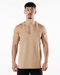 Wholesale Custom Logo Sportswear Stringer Blank Workout Plus Size Men's Gym Workout Cotton Vest
