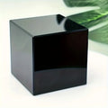 Wholesale Black Obsidian Cube Carved Stone Cube Home Decor Crystal Gifts Unique Specimen for Collectibles