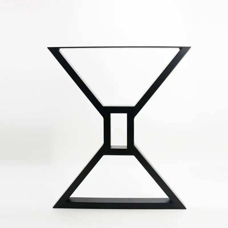 WF Eliwne Nogi Do Awki Modern Stainless Steel Cast Iron Furniture Frames Black Coffee Dining Table Legs for Kitchen Living Room
