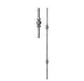 1000mm Forging Wrought Iron Crushed for Gate Fence Railing Handrail Balustrade
