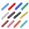 HOT New Car Keychains With Number and Phone Plate Anti-Lost Silicone Vehicle Phone Numbers Keychain Car Accessories Decoration
