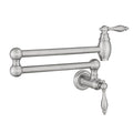 Traditional Wall Mount Swing Arm Folding Pot Filler Kitchen Faucet