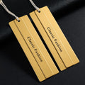 Best Selling Hang Tag Rope Custom Clothing Seal String Hang Tag Paper Customer Logo Printed Clothing Tags Labels for Clothing