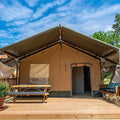 Luxury Safari Glamping Ripstop Canvas  Material Hotel Resort Tents