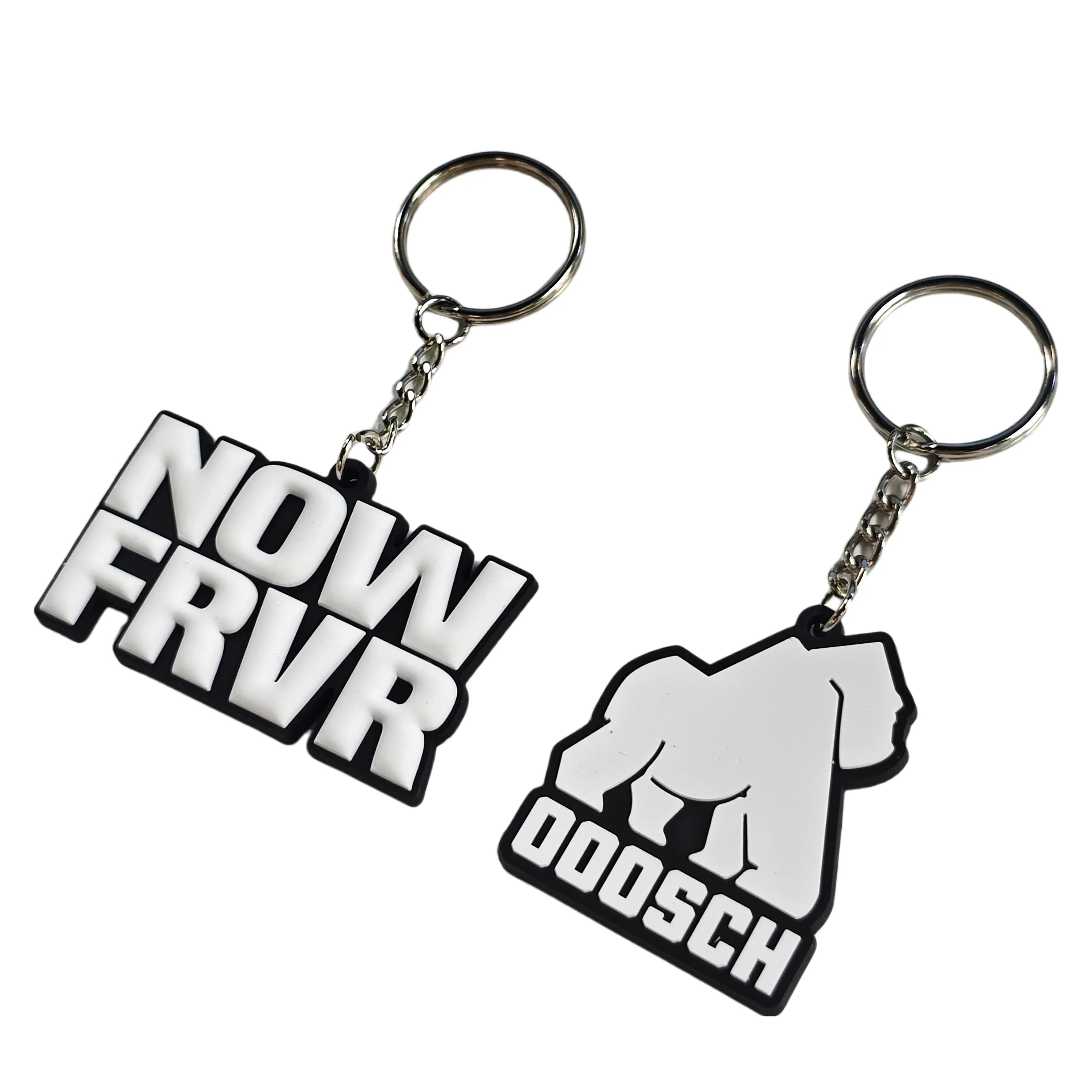 Boce Promotional Gift Custom logo Key Chains 2d Pvc Keychains Personalized Key Chain Soft Rubber Keychain