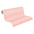 Made in Germany - Luxury Wallpaper rolls Plain Colour Pink Non Woven Contract Wallpaper Solid Colour - 1005 x 053 m