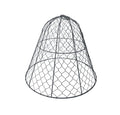 Sturdy Chicken Wire Cloche Plant Protector Cover Powder Coated Metal Garden Cage for Seedlings and Plants