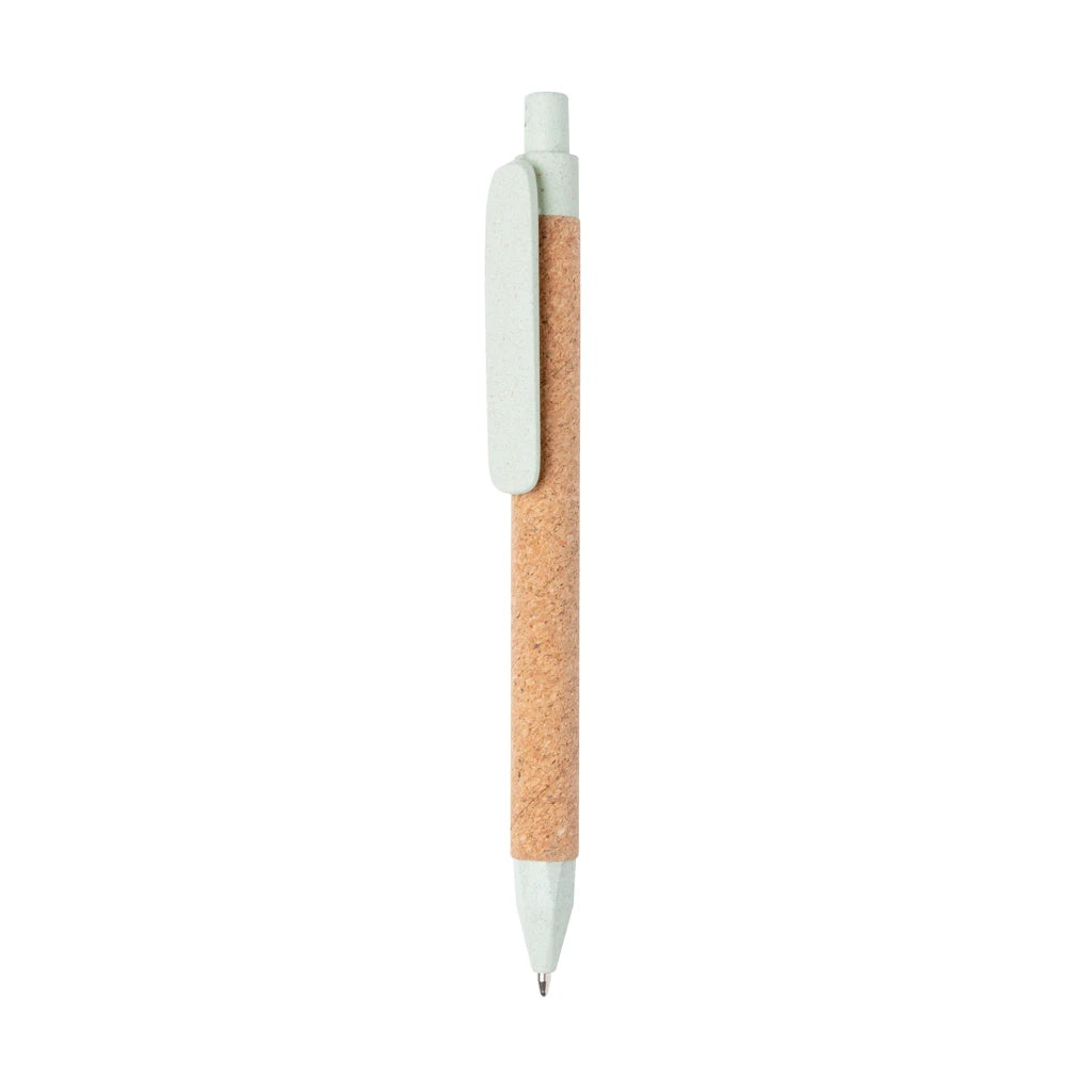 Cley Corporate Pen with Wheat Straw Design Promotional Product
