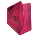 Custom Jewelry Cosmetic Gift Clothing Shopping Biodegradable Paper Bag with logo Orange Gift Paper Bag