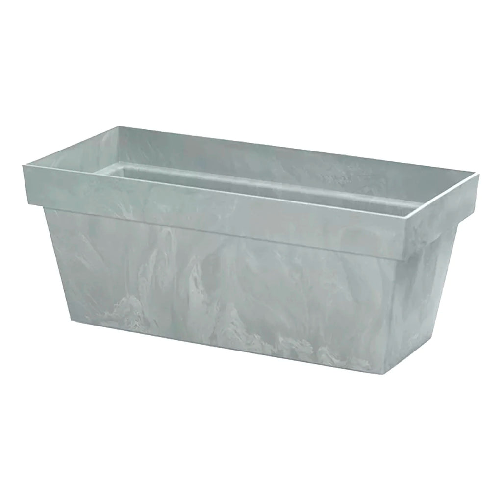 CUBE CASE BETON EFFECT 8L. planter dimensions (mm) 392x182x160 color Concrete