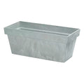 CUBE CASE BETON EFFECT 8L. planter dimensions (mm) 392x182x160 color Concrete