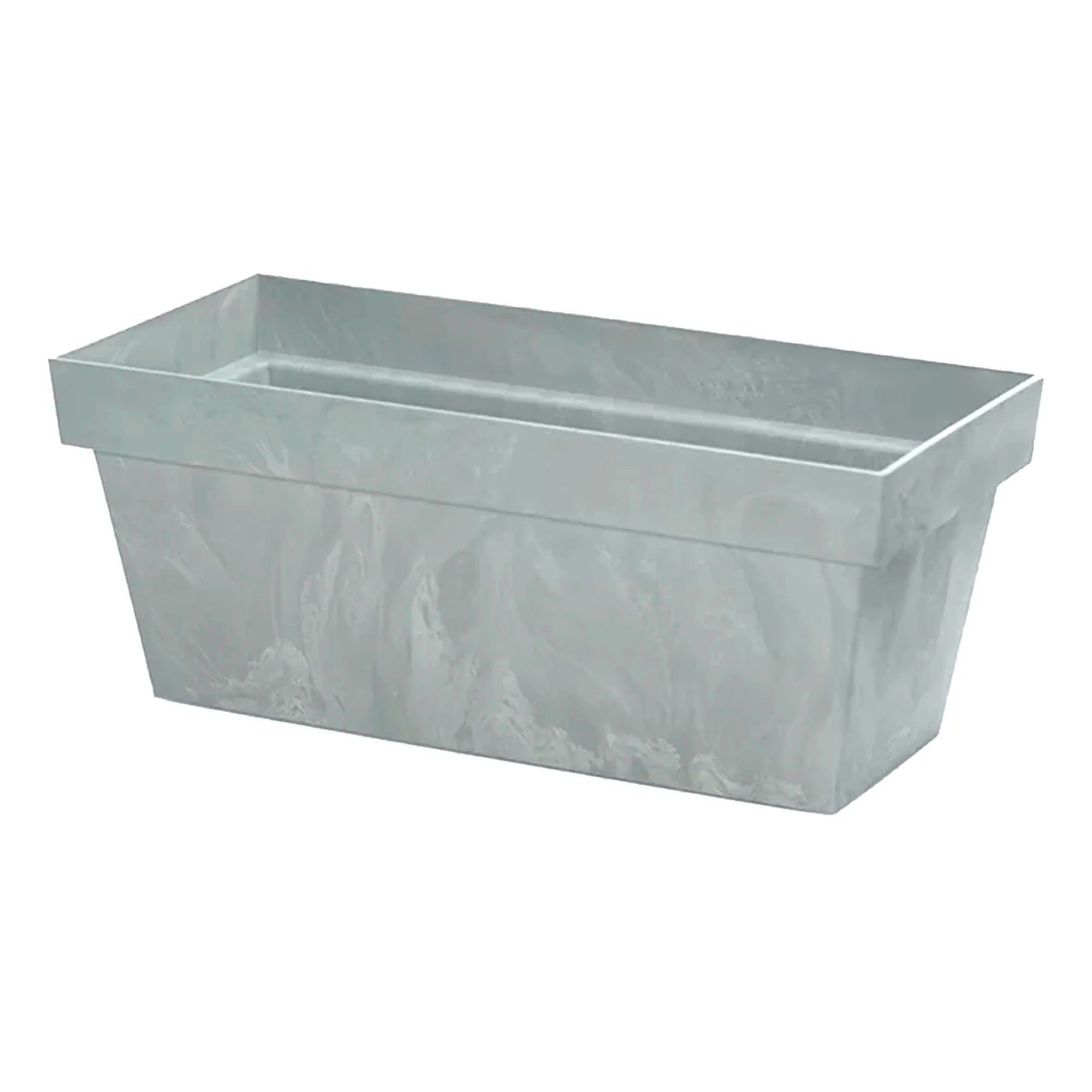 CUBE CASE BETON EFFECT 8L. planter dimensions (mm) 392x182x160 color Concrete