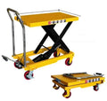 USMILEPET Mobile Lifting Trolley Platform
