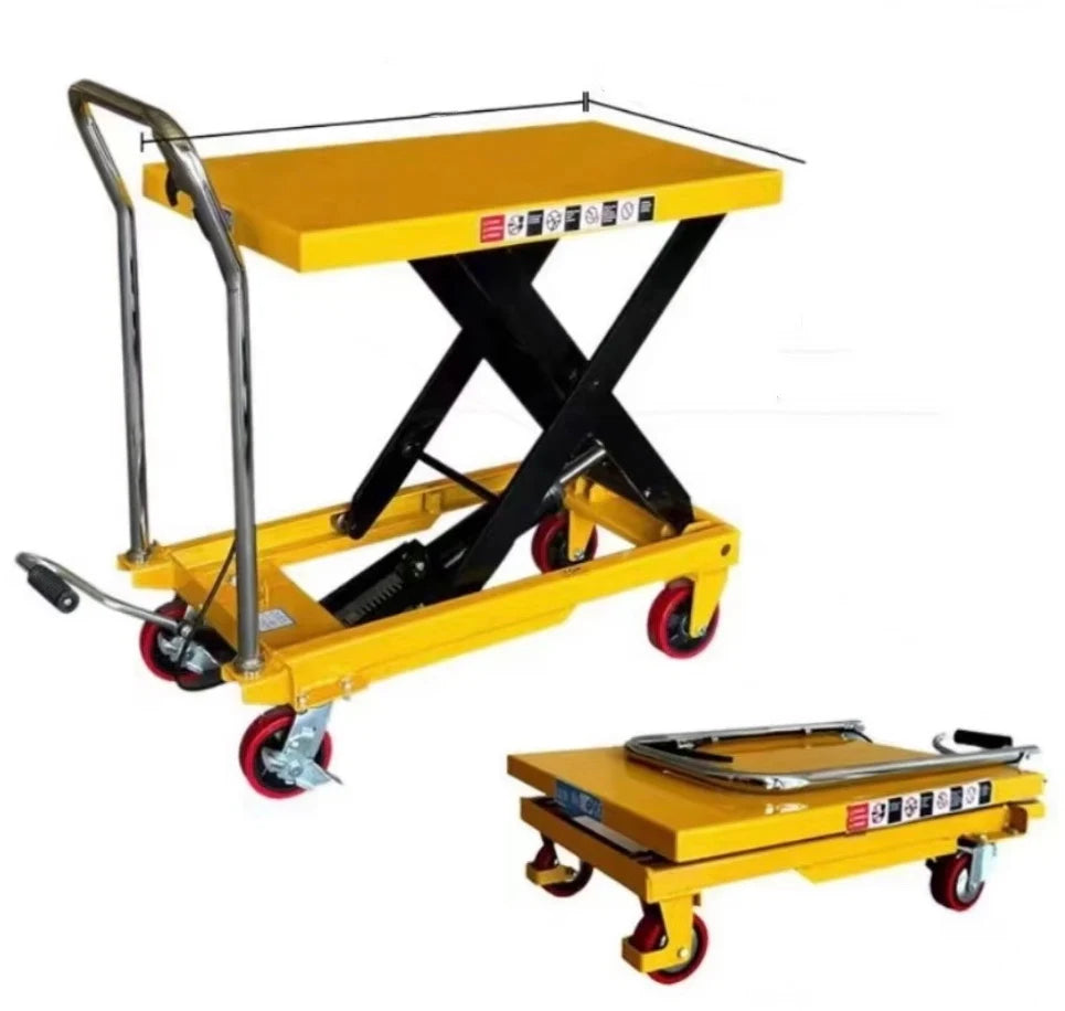 USMILEPET Mobile Lifting Trolley Platform