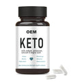 KETO Capsules Quality OEM Bhb Apple Cider Vinegar Slimming Weight Loss Vitamins Adults 1-2 Dosage 500mg/1000mg 24-Month Shelf