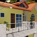 Create Relaxing Stainless Steel Wrought Iron Oasis Home Modern Balcony Design Decoration Ideas Elevate Your Outdoor Living Area