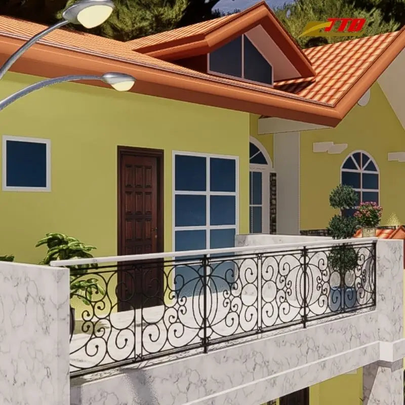 Create Relaxing Stainless Steel Wrought Iron Oasis Home Modern Balcony Design Decoration Ideas Elevate Your Outdoor Living Area