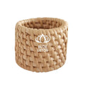 Handcrafted Rattan Napkin Rings That Add a Rustic Charm to Your Dining Table Settings for Special Occasions Blue Lotus