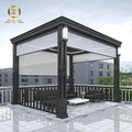 Wholesale 4x3m Led Aluminium Pergola Aluminium Pergola Systems Pergola Addossata Pergola Bioclimatica Addossata Pergola Outdoor
