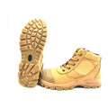 Wejump Steel Toe Man Leather Work Safety Shoes Construction Boots Rubber Safety Shoes Half-Boot Safety Shoes Steel Toe