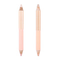 Vegan Dual End Eyebrow Pencil Eyebrow Highlighter Pencil Wooden Eyebrow Pencil Private Label