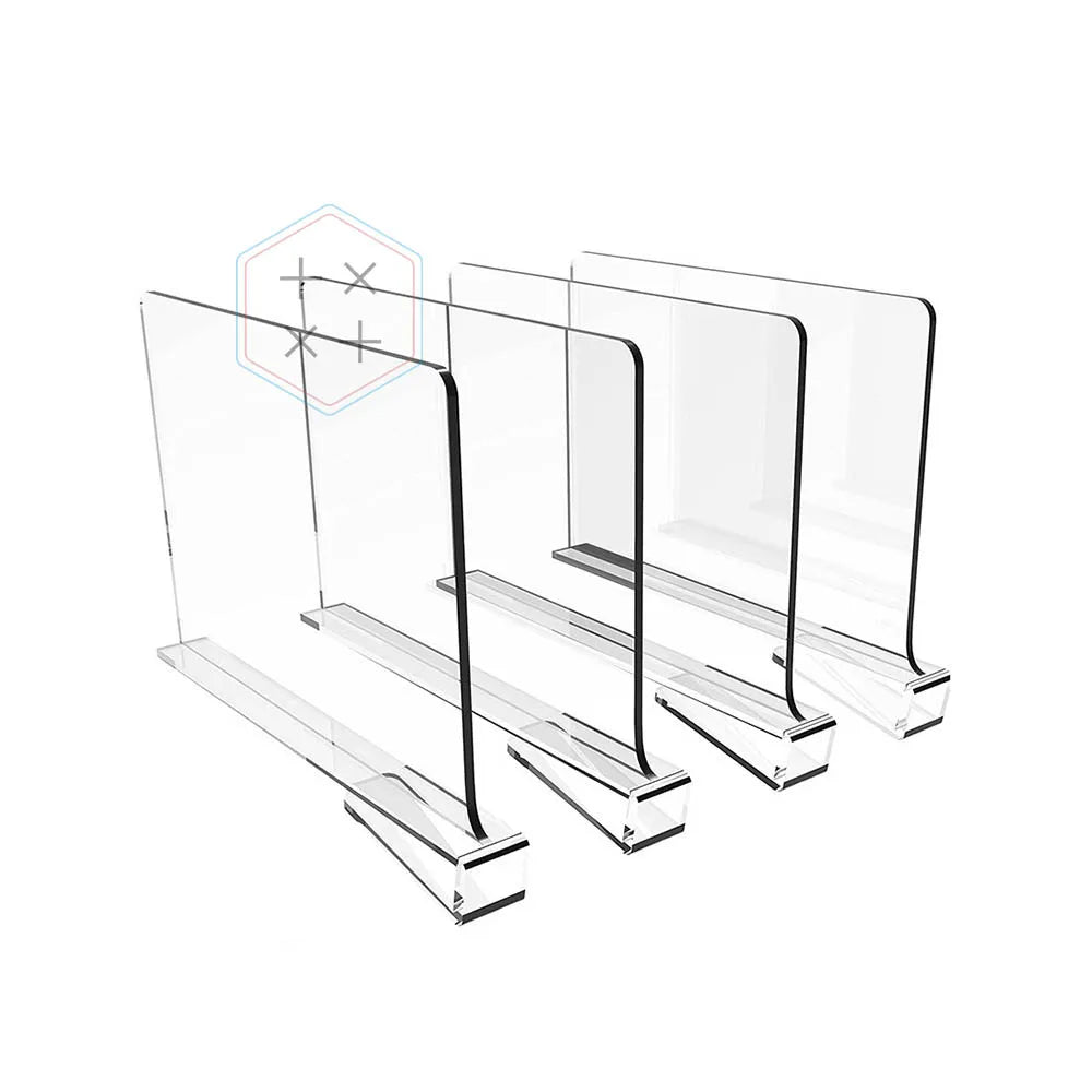 Custom Made Modern Acrylic Wall Ledge Shelves for Advertising-Detachable & Recyclable